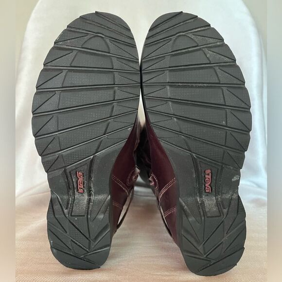 Teva De La Vina leather canvas knee high trail walking comfort boot  Size 6.5 - Picture 8 of 11